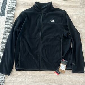 Men’s north face fleece jacket TNF black